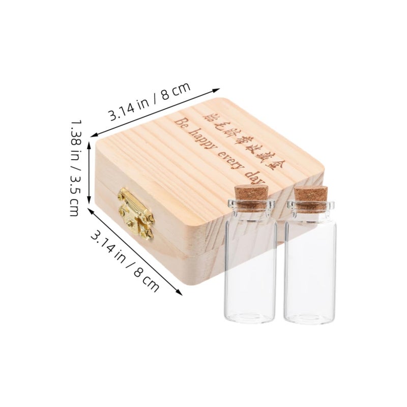 Classic practical design Toddmomy Boy Girl Keepsake Box Fetal Hair Storage Bottle Lid Newborn for Boys and Girls Elegant Storage Wide range expanded design Hot & cold climate compatible Multi-color available build Multiple options Diverse purchase plan Multi-hub shipment dispatch Universal design Odor resistant Upgraded simple practical design Global versatile design General compatible practical design Trendy economical quality General standard crafted Precision processed material All territory compatible build Long term heavy use compatible Spec upgraded improved quality Multi-style matching design Globally engineered build Economical upgraded quality Fixed & portable compatible Gulf approved global quality Cost effective global grade quality Pre-sale confirmed stock - Image 2