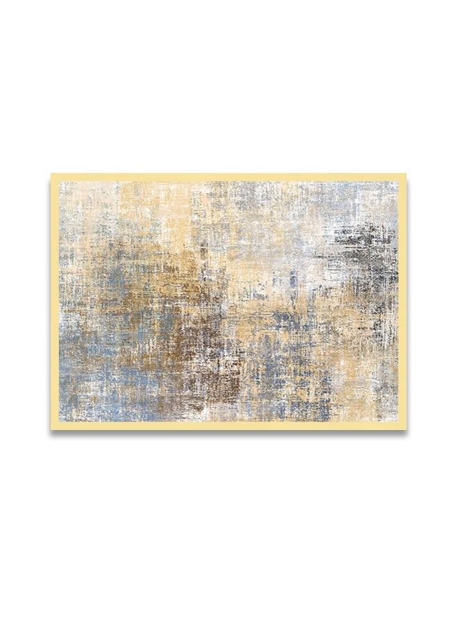 Marktna - Canvas Wall Art For Wall Decoration Abstract Design With A Hollow Golden Frame Size 120x80cm One Piece - Image 1