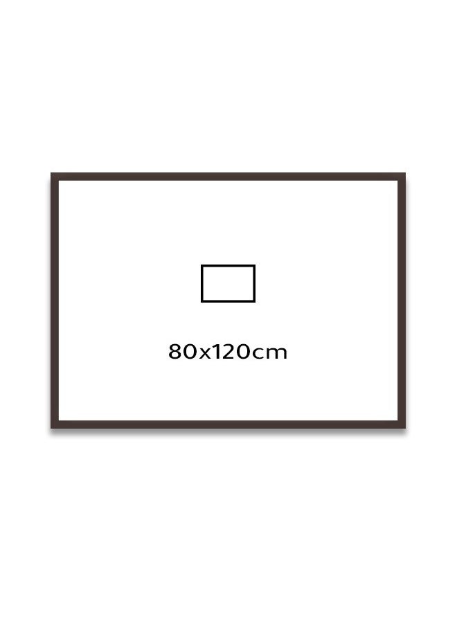 Marktna - Canvas Wall Art For Wall Decoration Abstract Design With A Hollow Golden Frame Size 120x80cm One Piece - Image 1