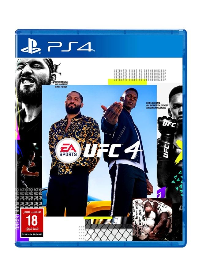EA UFC 4 Game - Sports - playstation_4_ps4 - Image 1