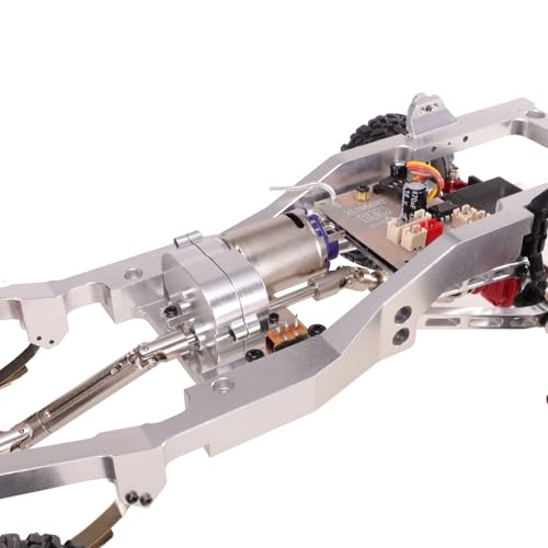 Mesimsple Steel MN78 Motor Tranmission Gearbox Gear Box Kit for 112 MN82 LC79 MN78 Series Upgrades Part - Image 5