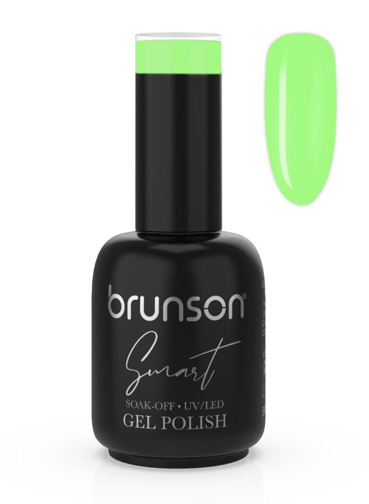 Gel Nail Polish, 15ml Smart Gel Nails Glossy Shine Finish Long Lasting Soak off UV/LED Gel Polish for Nail Art French Manicure Pedicure Salon Quality Chip Resistant Gel Nail Extensions UV Gel