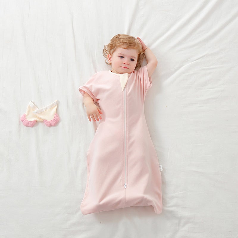 Newborn Baby Anti-Jump Swaddle Sleeping Bag Autumn and Winter Thick Baby Surrender Style Anti-Kick Quilt Artifact All Year Round Leg Wrap - Image 3