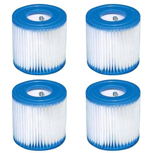Intex Replacement Swimming Pool Filter Cartridge Type H 29007E 4 Filters - Image 1
