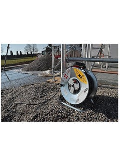 KISTENMACHER Kistenmacher Brennenstuhl Cable Reel 25M 3 Sockets 3120W  Metal Drum  - Image 4