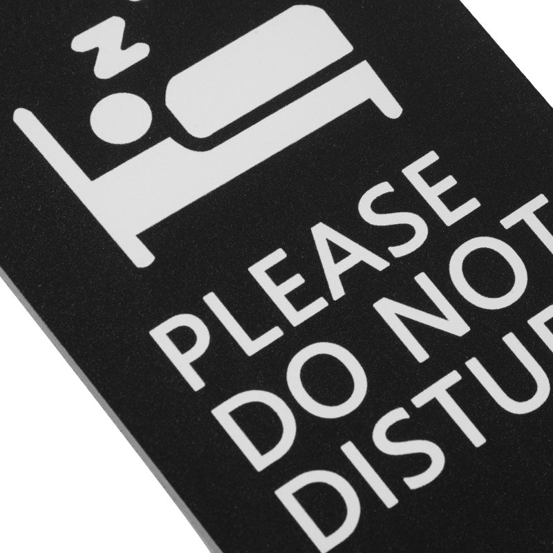 2pcs Do Not Disturb Door Sign Hanger Hotel Door Knob Hanger Sign Double Sided Door - Image 4