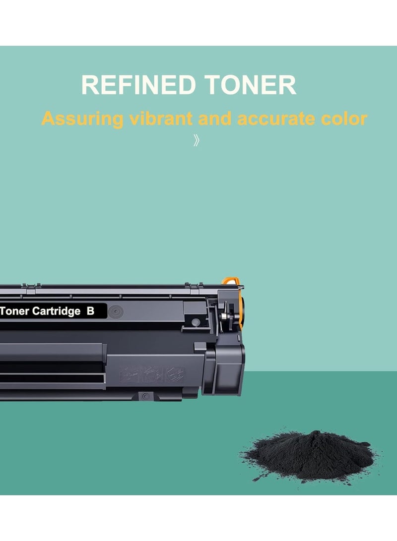 خراطيش الحبر الأسود CF244A 44A متوافقة مع 44A CF244A لطابعة Laserjet Pro M15w M15a MFP M28w M28a (2 عبوة) - Image 5