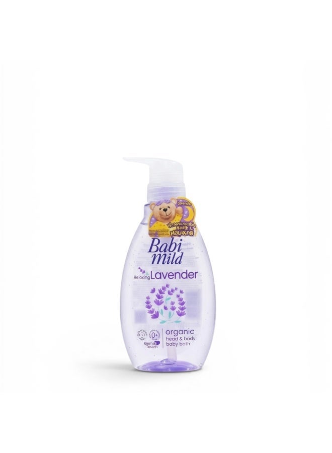 BABIMILD Babi Mild - Relaxing Lavender | Head & Body Baby Bath- 380ml - Image 1