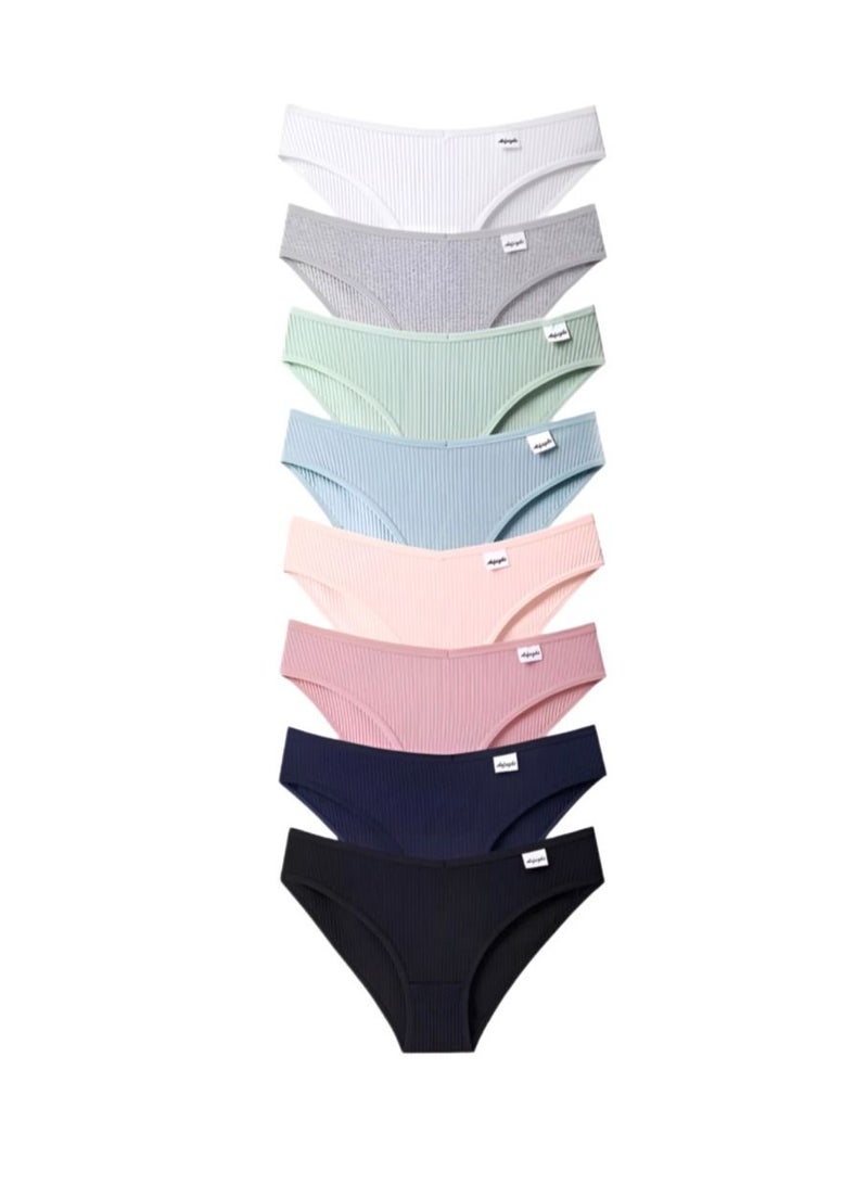 8 Pieces Women Cotton Pantie - Image 5