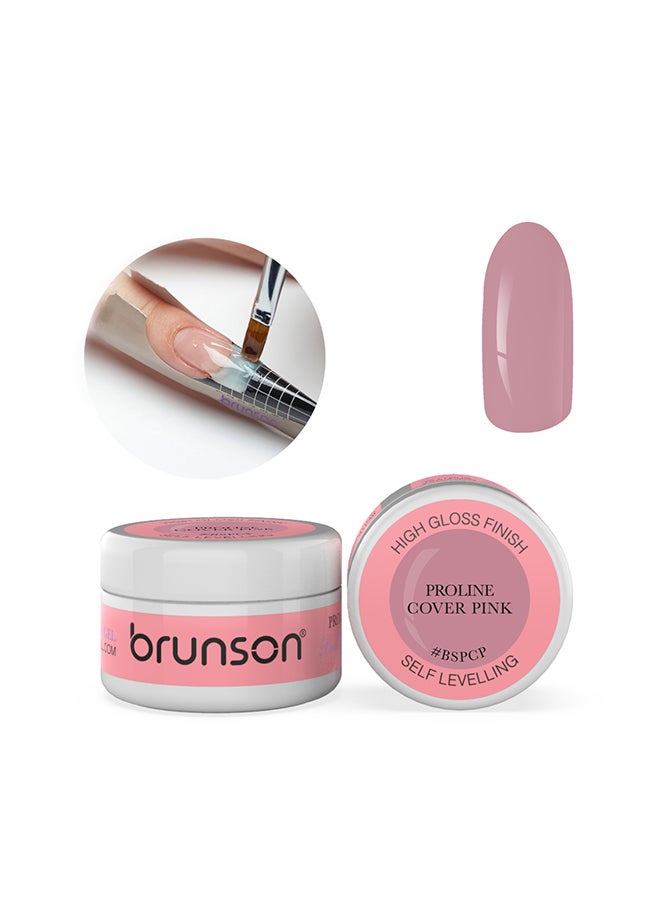 brunson جل صلب ثلاثي الأبعاد ذاتي التسوية للنحت غير اللاصق لزينة الأظافر 30 مل، BSPCP
