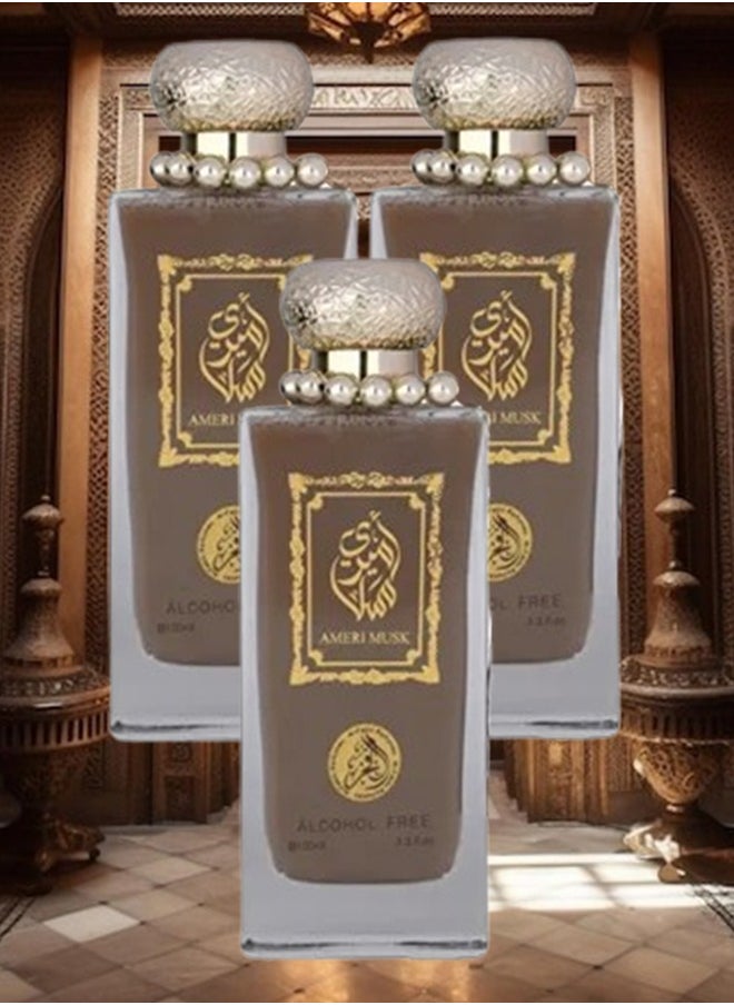 الفخر 3 قطع عطر أميري مسك الفخر 100 مل  - Image 1