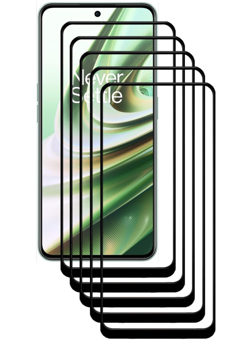 ACLIX 5 Pieces Antistatic ESD Dustproof Premium Quality High Definition Tempered Glass Screen Protector Designed For OnePlus 10R - Image 1