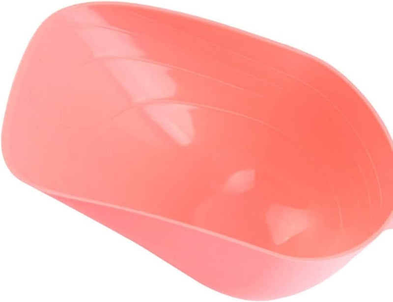 KASTWAVE Pet Food Shovel Plastic Litter Scoop Colored Handy Shovel Litter Box Scooper for Pets Dog Cat, Plastic Shovel Measuring Cup Animal Feeding Supplies Household pet Feeding Tool (Random Color) - Image 2