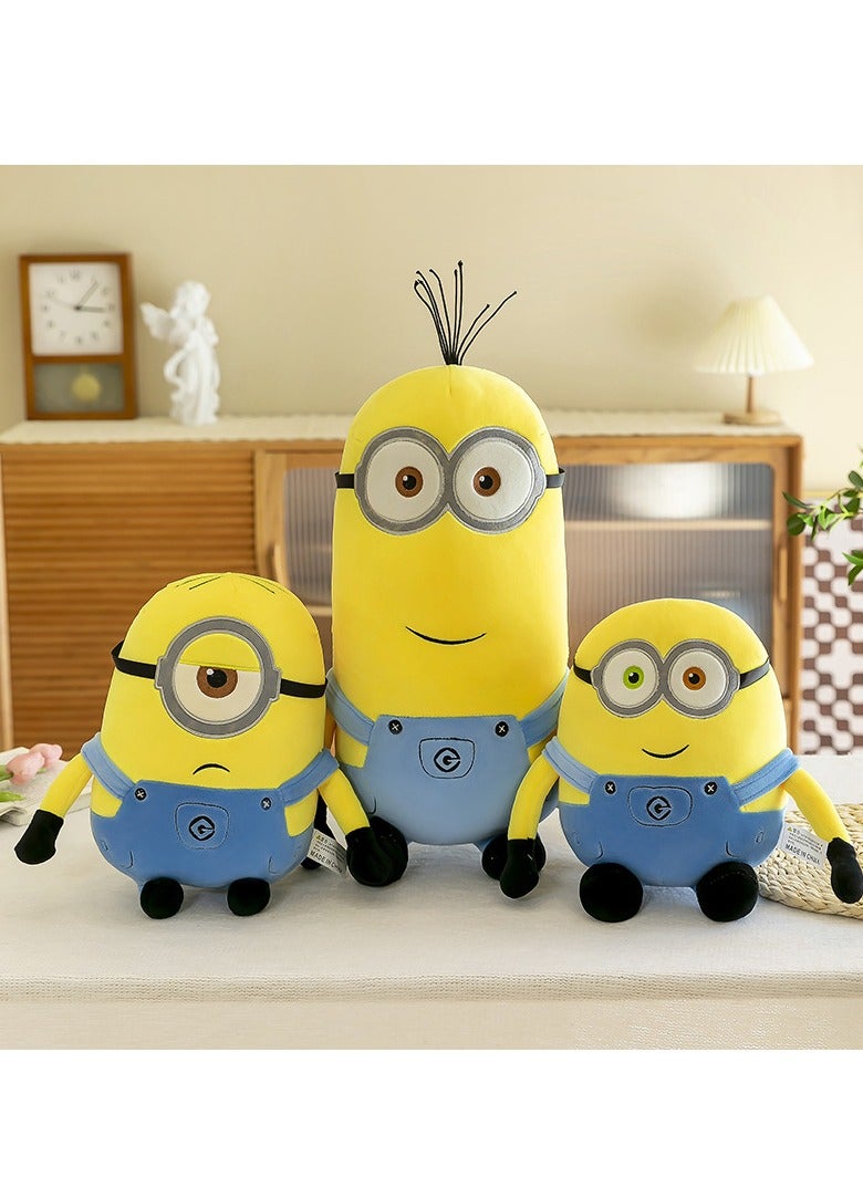 3 Pcs Minions Stuffed Animals Plush Toy,Soft Sleeping Plushies Bedding Pillow for Kids Toddler Toys Boys Girls - Image 1
