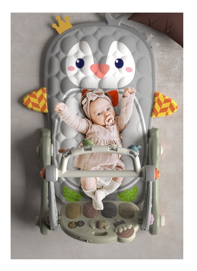 4 In 1 Baby Playmat & Play Piano Gym With Walker, Learning Walking Stroller and Soft Infants Floor Activity Center, Musical Keyboard, Tummy Time - pzsku/Z6EF93545A20FD0F8FC1FZ/45/_/1729063657/32742381-590c-4207-b655-f1ac5131af93