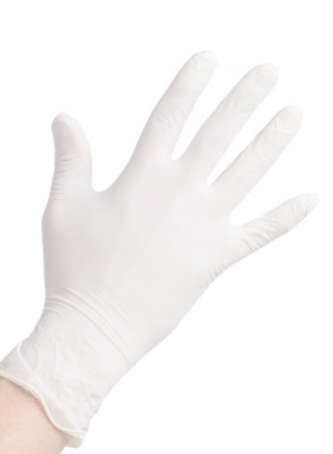 Witty Strong And Safe Latex Medical Gloves Without Household, Clinic And Food Preparation Use - 50 Gloves Large - Image 1