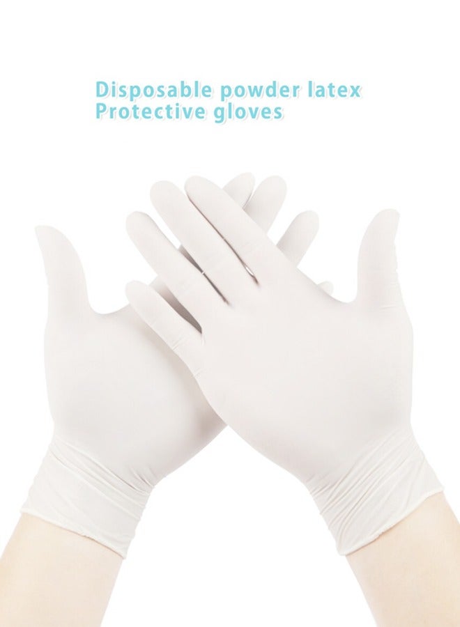 Witty Strong And Safe Latex Medical Gloves Without Household, Clinic And Food Preparation Use - 50 Gloves Large - Image 2