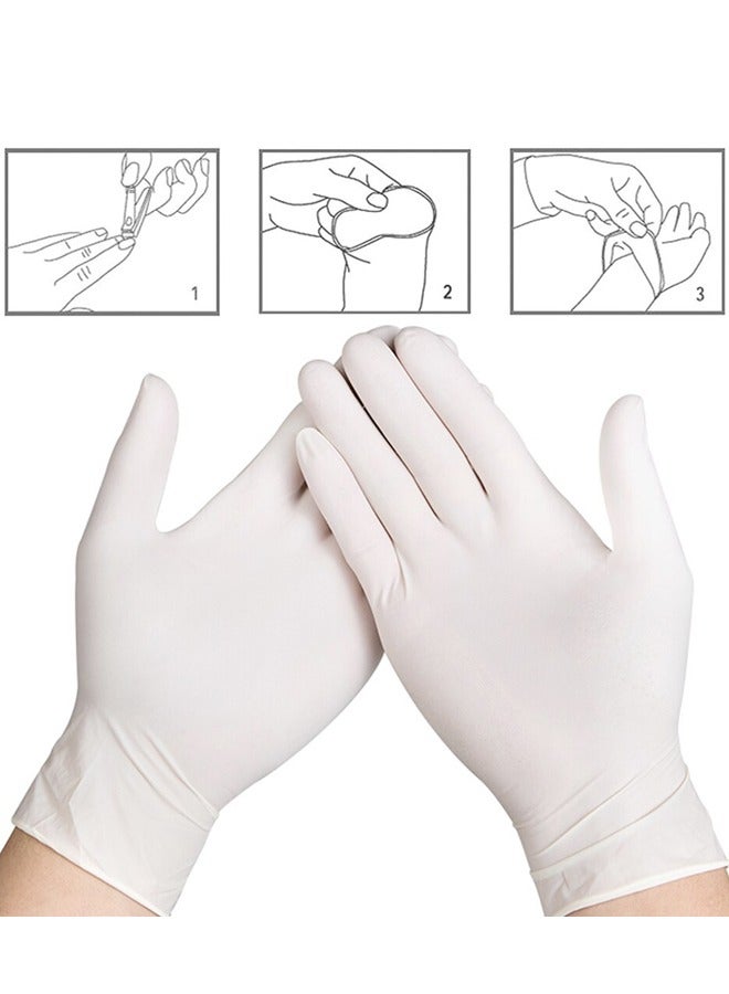 Witty Strong And Safe Latex Medical Gloves Without Household, Clinic And Food Preparation Use - 50 Gloves Large - Image 3
