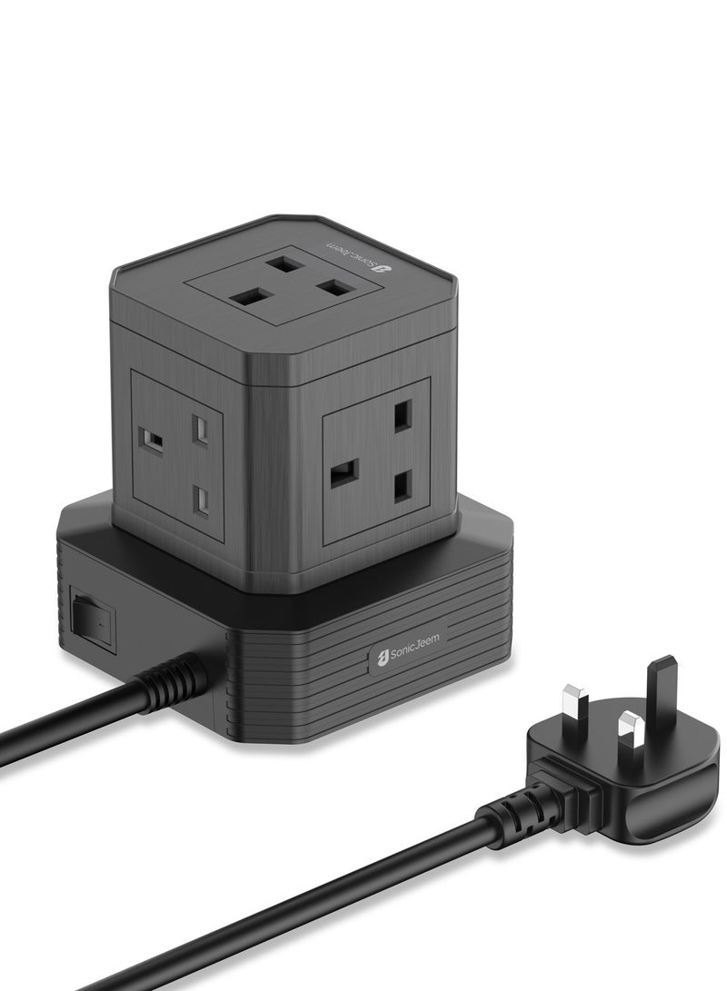 SONIC JEEM (PD-110 PTUK) Smart Charging Station. Power Socket 3250W, Type-c and Usb 100W Power Delivery The Complete Solution for All Your Devices. Multiple Type-C Ports, High-Speed USB Inputs, Professional Power Outputs. Practical Design Combining Power - Image 4