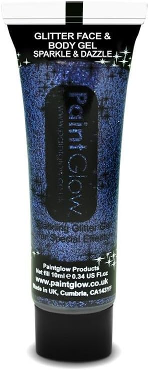 PaintGlow Glitter Face Body Gels Lavender 14ml