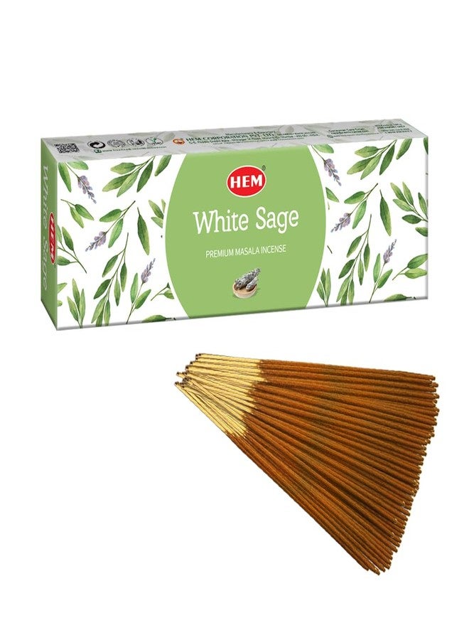 HEM White Sage Premium Incense Sticks (100 gm)… - Image 1