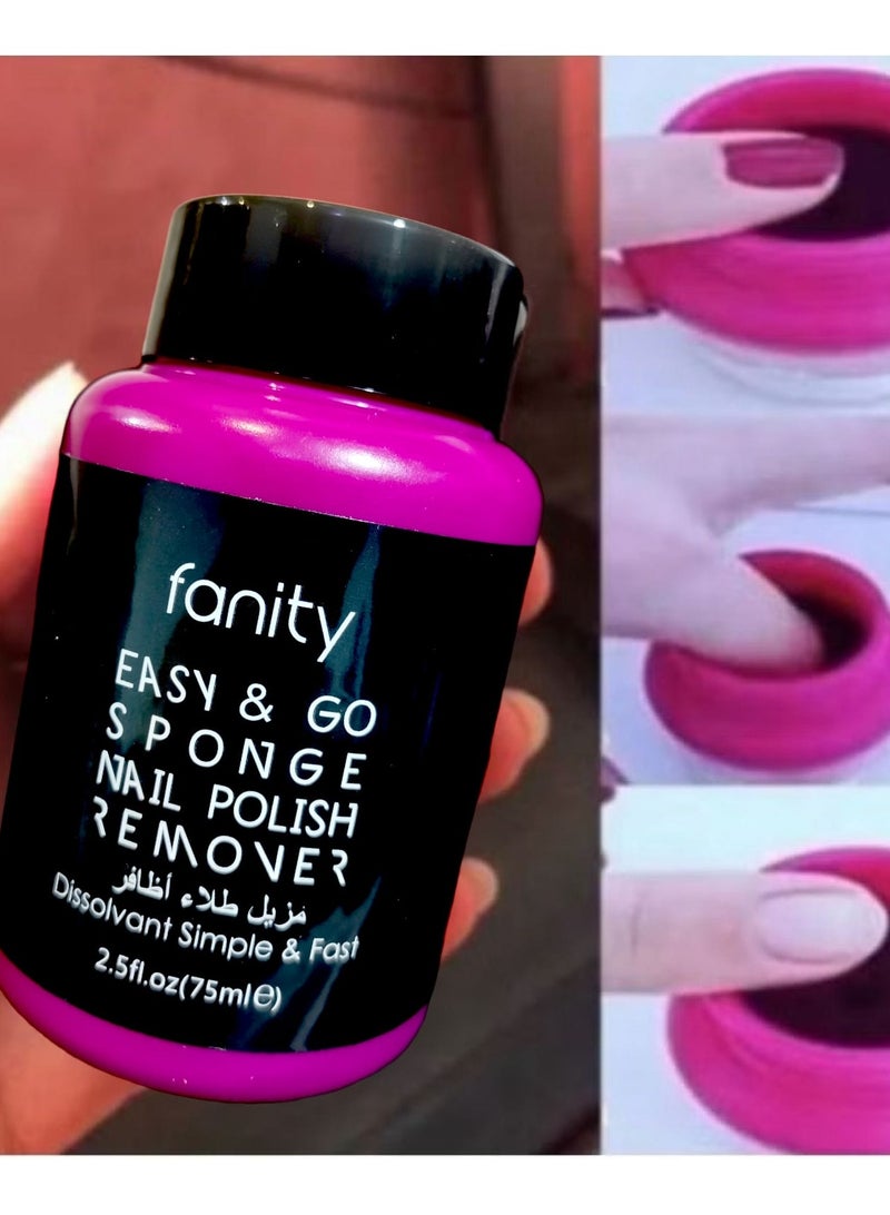فانيتي مزيل طلاء الأظافر إيزي آند جو سبونج - Image 1