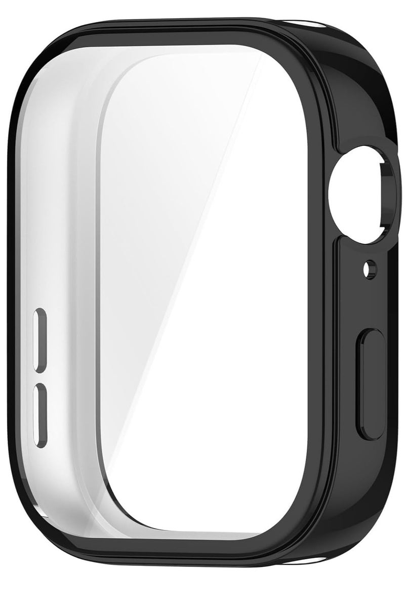 Compatible with Huawei Watch Fit 3 Case - Soft TPU Shockproof Cover - All-Inclusive Screen Protector Case - Compatible with Huawei Fit 3 (Black) - Image 4