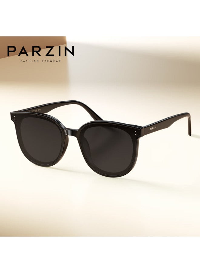 Parzin Polarized Sungl, Uni Square Frame Sunshade Anti-uv Driving Sungl, Same Style As Fan Chengcheng - Image 1
