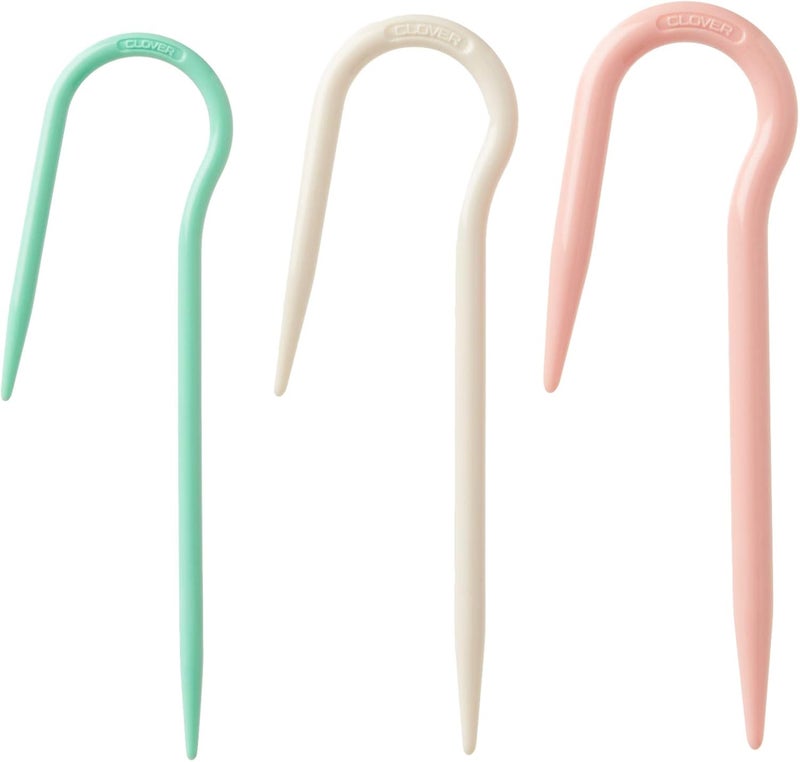 ã‚¯ãƒ­ãƒãƒ¼(Clover) U-Cable Stitch Holders 6.5" Height x 2.1" Length x 0.5" Width - Image 1