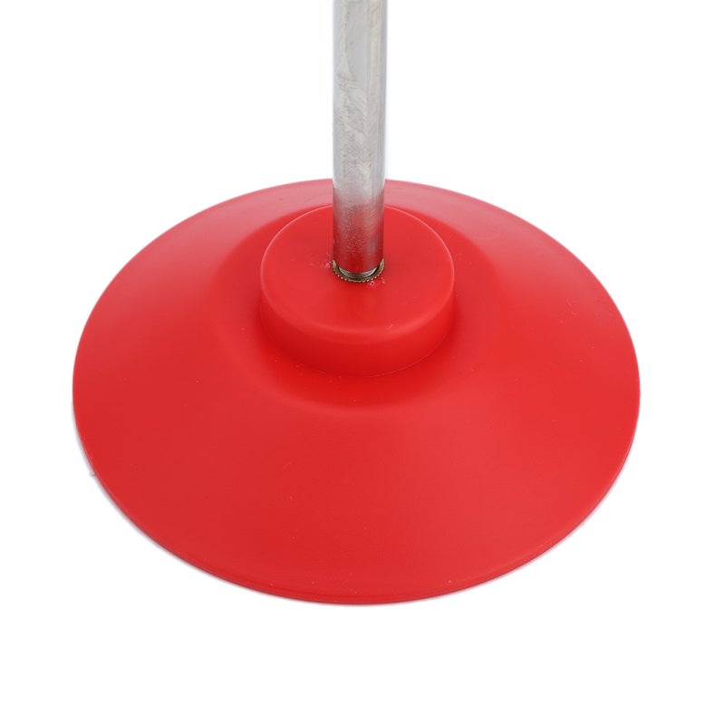 Steering Wheel Holder 14.5in Height Adjustable Press Lock Switch - Universal Fit Loaded Spring Leveling Stand Tool for Automotive Car Truck Vehicle Alignment - Image 4