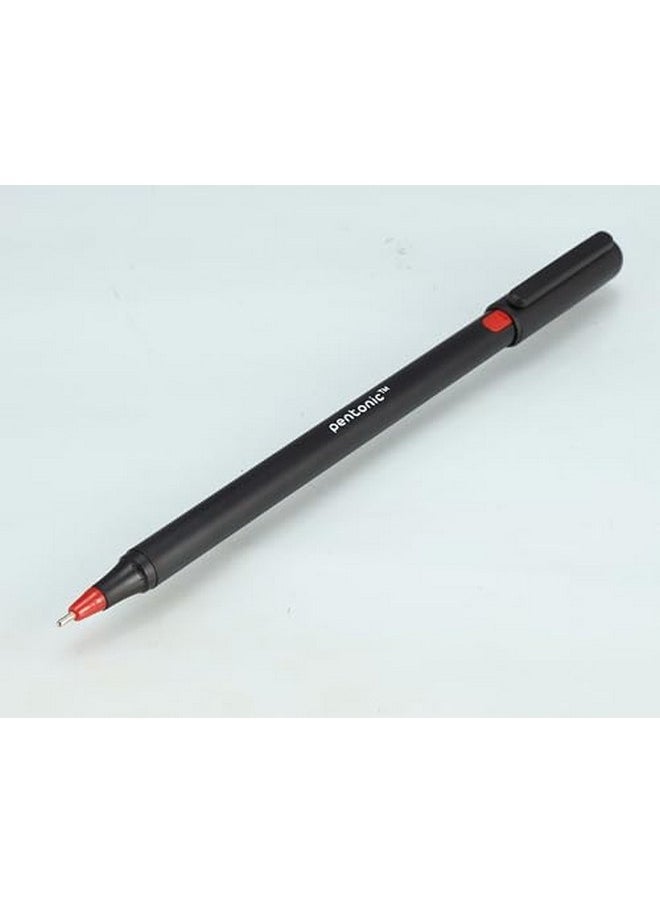 Pentonic Pentonic 0.7 mm Ball Point Pen Tumbler Pack | Blue, Black & Red Ink | Set of 100  - Image 3