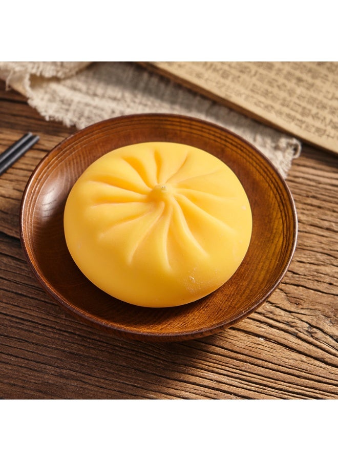 لعبة بانز سكويشيز | لعبة باوزي لامعة لطيفة لتخفيف التوتر مع قاعدة من مادة البولي بروبيلين - مصنوعة من مادة TPR آمنة، محمولة للمكتب، ديكور مكتبي وهدايا للأطفال - Image 2