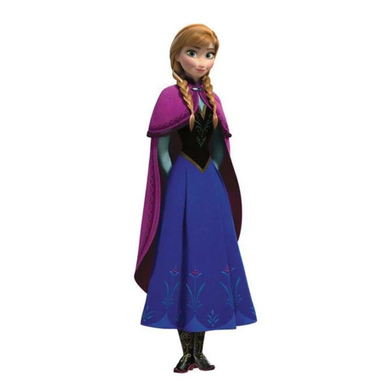 RoomMates RMK2737GM Frozen's Anna with Cape Giant Peel and Stick Wall Decals - Image 1