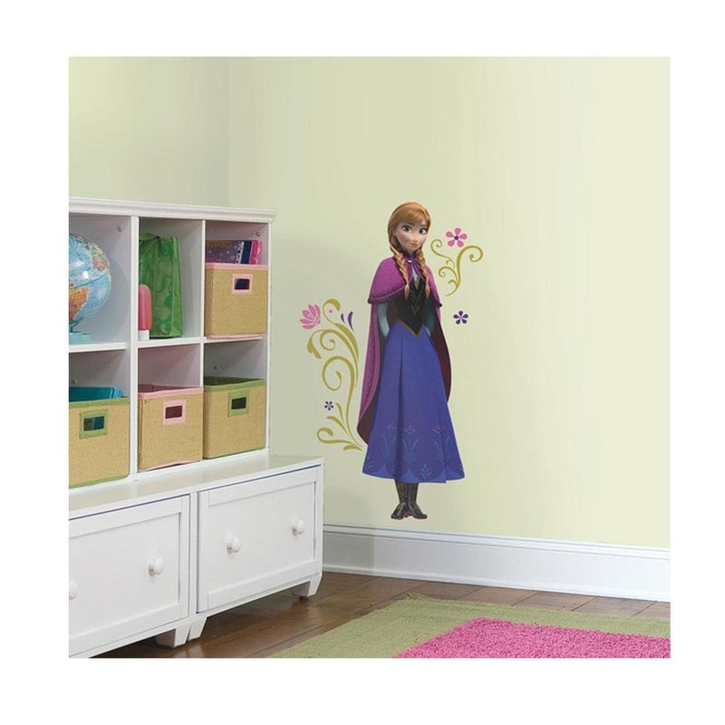 RoomMates RMK2737GM Frozen's Anna with Cape Giant Peel and Stick Wall Decals - Image 2