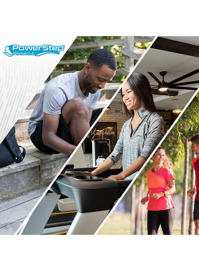 Powerstep نعل قمة - تقويم للعلاج من التهاب اللفافة الأخمصية - نعل تقويمي كامل الطول لدعم القوس مع انحراف معتدل - موصى به من قبل أطباء القدم #1 (م 14-15) - Image 2