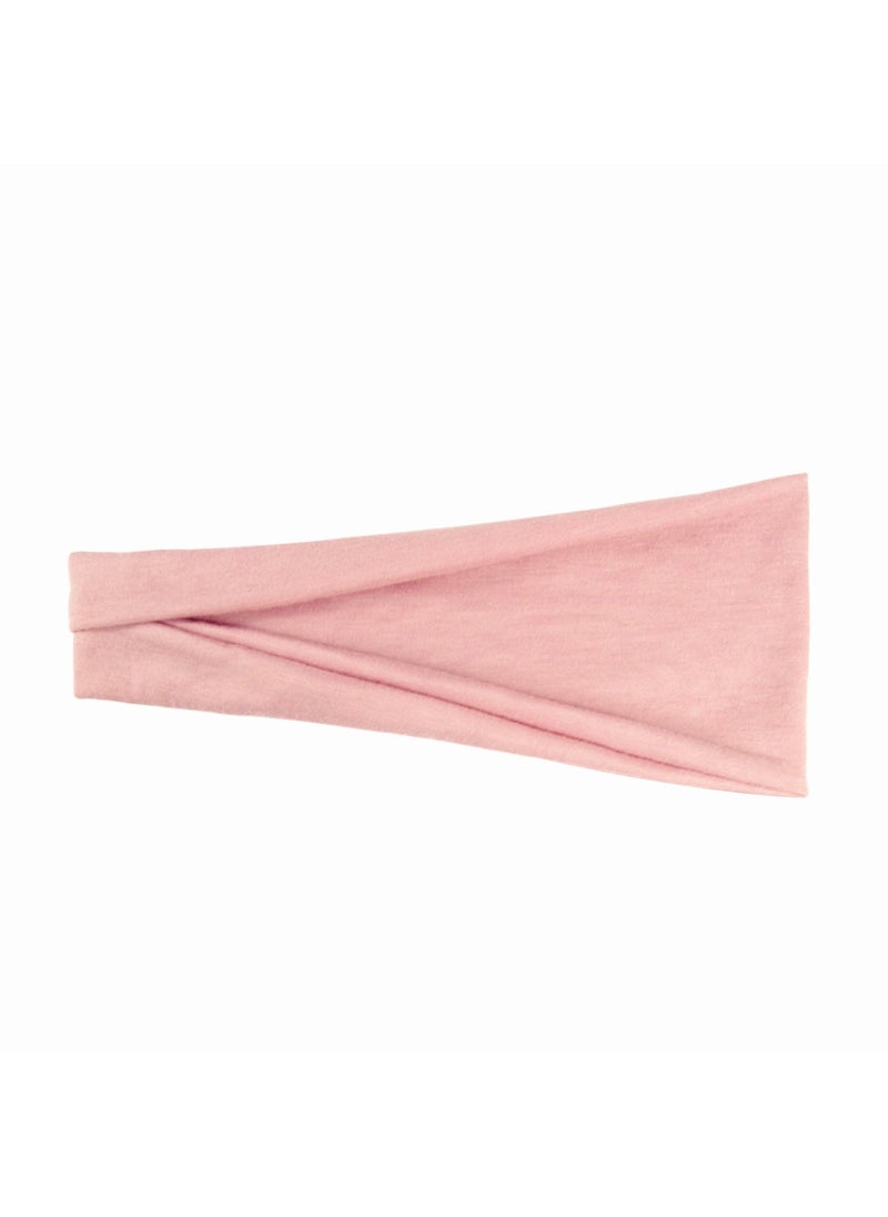 Generic New Elastic Unisex Sport Yoga Headband Light lotus root powder 