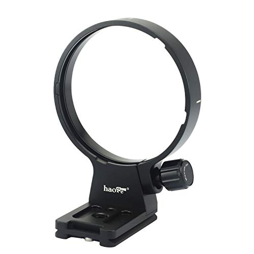 Haoge LMR-SM140S Lens Collar Replacement Foot Tripod Mount Ring Stand Base for Sigma 100-400mm F5-6.3 DG DN OS Lens Sony E Mount Art 105mm F1.4 DG HSM Built-in Arca Type Quick Release Plate - Image 3