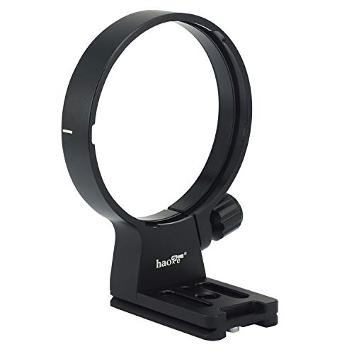 Haoge LMR-SM140S Lens Collar Replacement Foot Tripod Mount Ring Stand Base for Sigma 100-400mm F5-6.3 DG DN OS Lens Sony E Mount Art 105mm F1.4 DG HSM Built-in Arca Type Quick Release Plate - Image 1