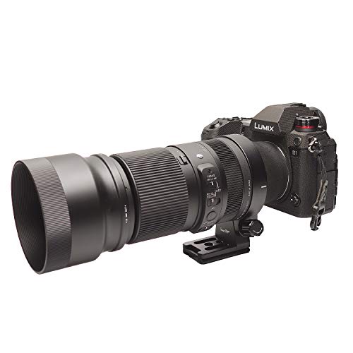 Haoge LMR-SM140S Lens Collar Replacement Foot Tripod Mount Ring Stand Base for Sigma 100-400mm F5-6.3 DG DN OS Lens Sony E Mount Art 105mm F1.4 DG HSM Built-in Arca Type Quick Release Plate - Image 5