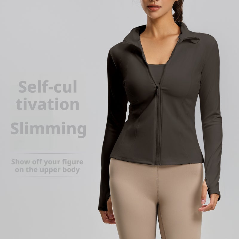 Women's Slim Fit Stand Collar Sun Protection Shirt (UPF 100+) - Image 1