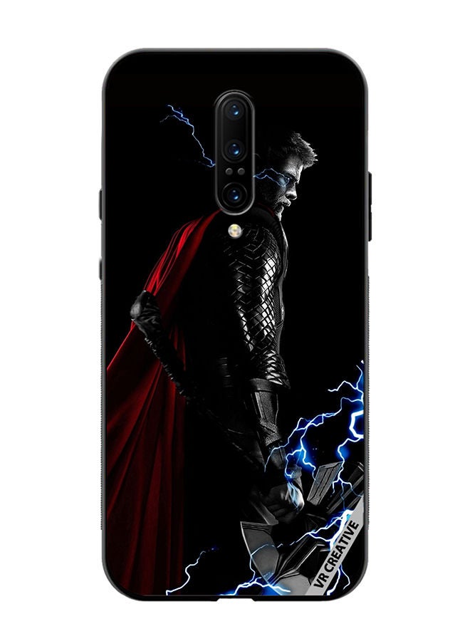 VR CREATIVE Protective Case Cover For OnePlus 7 Pro Thor Design Multicolour - Image 1