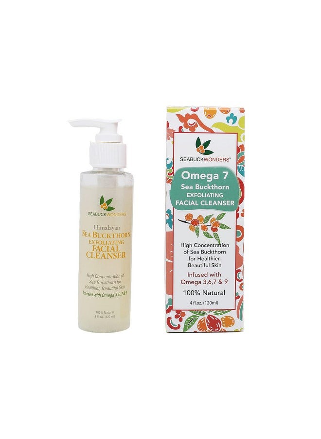 seabuckwonders - Organic Sea Buckthorn Exfoliating Facial Cleanser 4 Fl Oz - Image 1