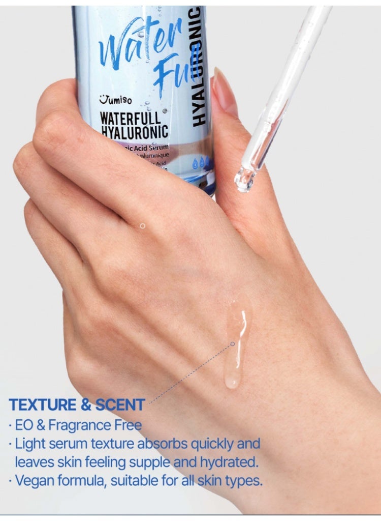 JUMISO Waterfull Hyaluronic Acid Serum 50ml | Deep Hydration and Plumping Serum for Smooth, Radiant Skin - Image 5