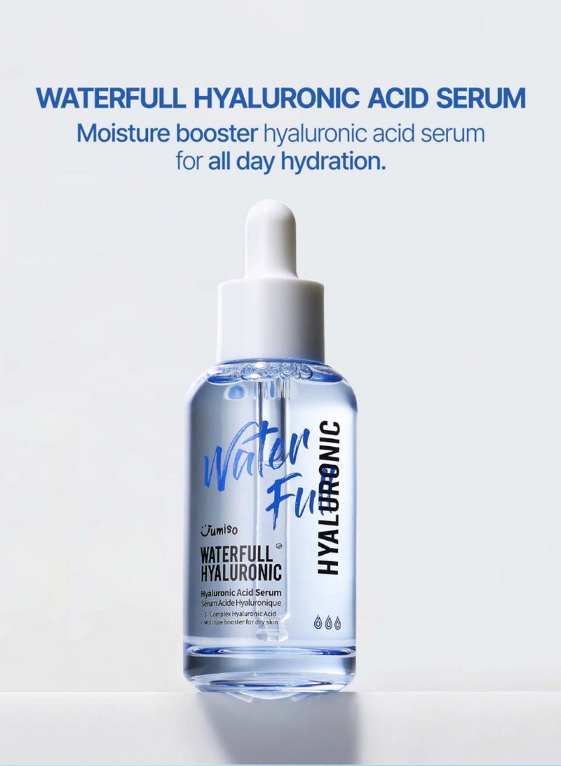 Waterfull Hyaluronic Acid Serum 50ml | Deep Hydration and Plumping Serum for Smooth, Radiant Skin