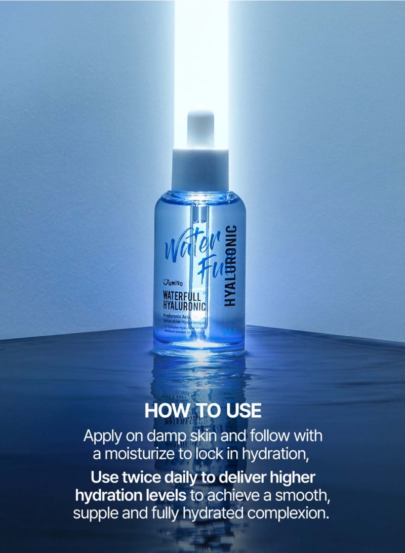 Waterfull Hyaluronic Acid Serum 50ml | Deep Hydration and Plumping Serum for Smooth, Radiant Skin