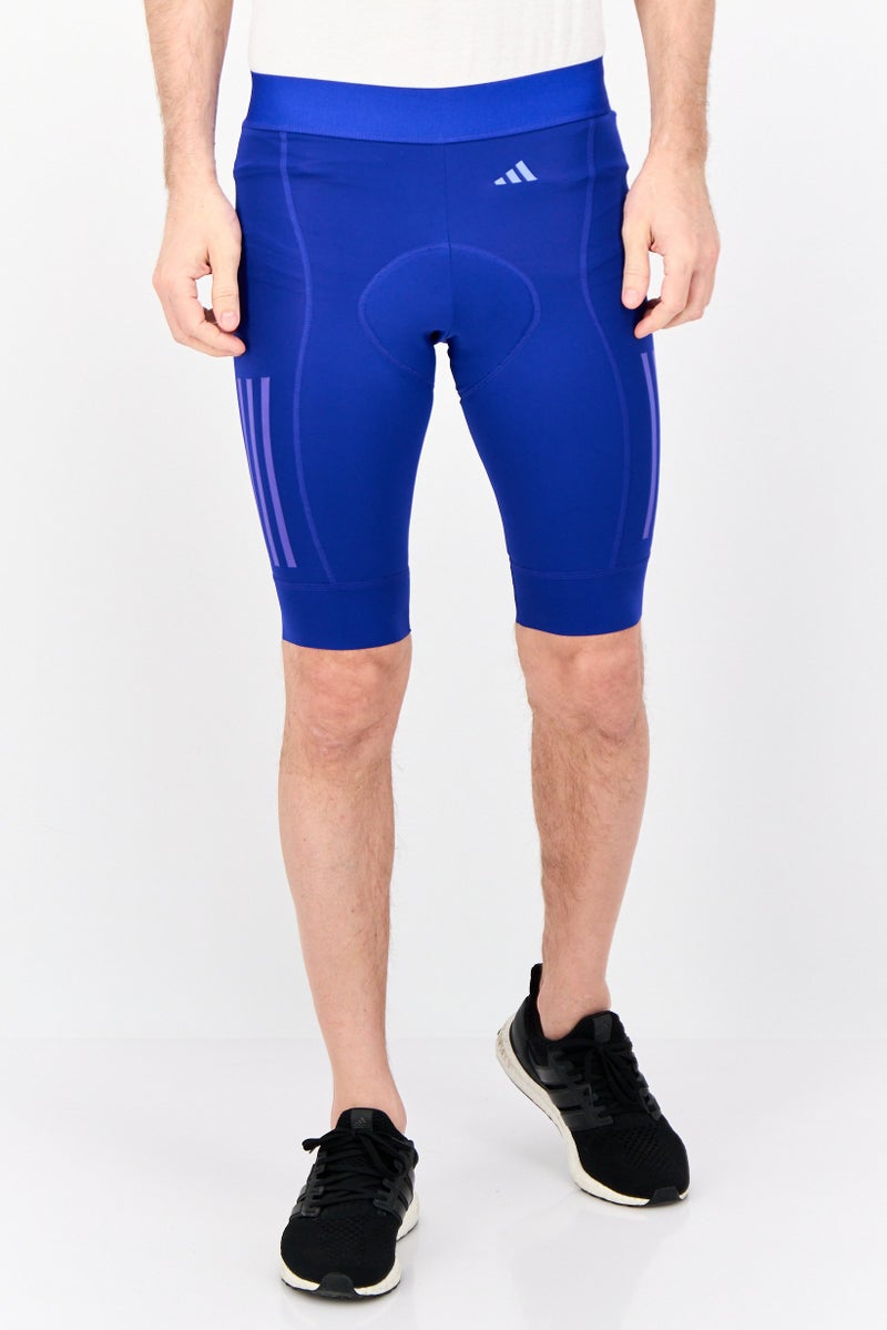 Men Sportswear Fit Padded Cycling Shorts, Blue