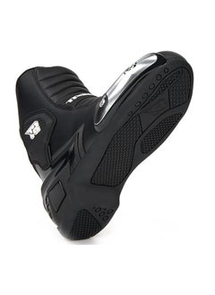 TIGER Waterproof Motorcycle Racing Boots Anti-Slip Reflective Anti-Fall Anti-Collision Off-Road Leather Black  - Image 5