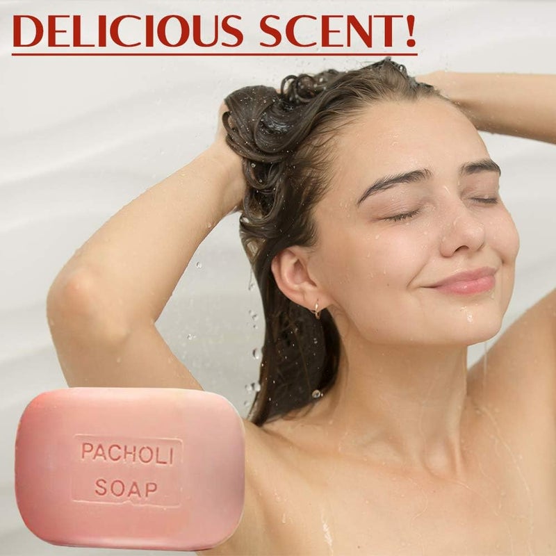 Murray & Lanman Pacholi Scented Soap - 3.35 oz (95 g) - Image 4