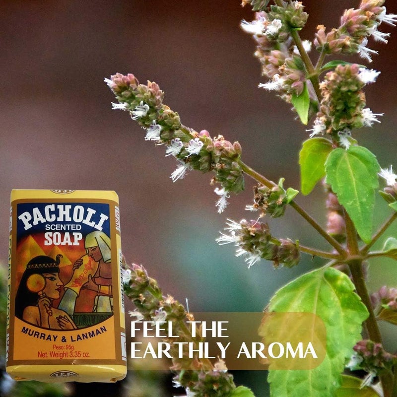 Murray & Lanman Pacholi Scented Soap - 3.35 oz (95 g) - Image 3