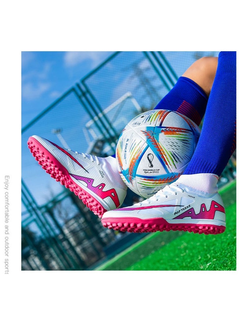 Generic - Mens soccer shoes for outdoor indoor professional youth boys soccer shoes unisex soccer shoes. - Image 1